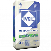 Монтажный клей IVSIL TERMOFIX-P/M 25 кг